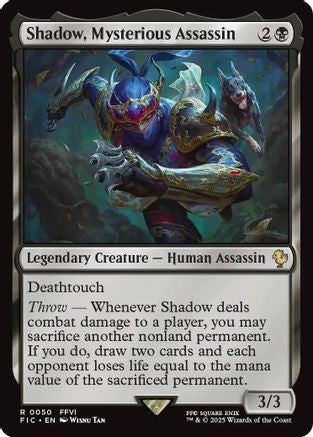 Shadow, Mysterious Assassin (FIC-050)