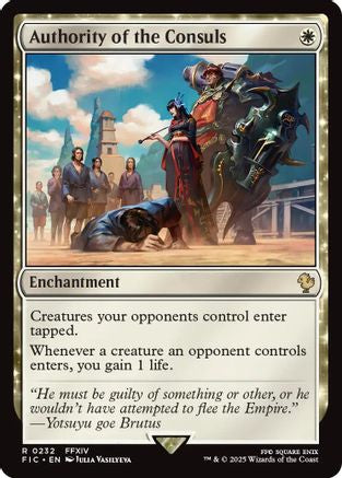 Authority of the Consuls (FIC-232)