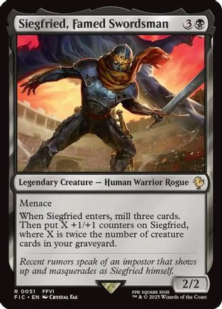 Siegfried, Famed Swordsman (FIC-051)