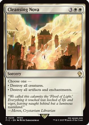 Cleansing Nova (FIC-235)