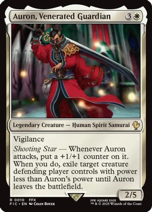 Auron, Venerated Guardian (FIC-010)