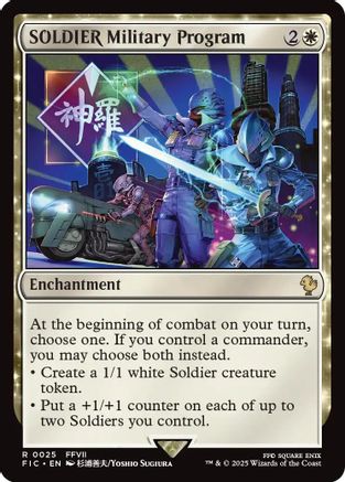 SOLDIER Military Program (FIC-025)