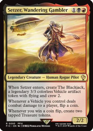 Setzer, Wandering Gambler (FIC-093)