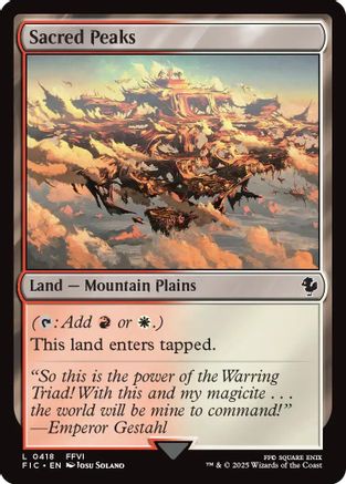 Sacred Peaks (FIC-418)