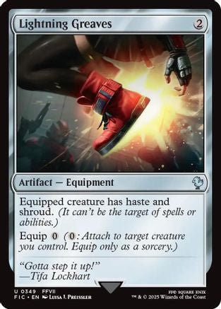 Lightning Greaves (FIC-349)