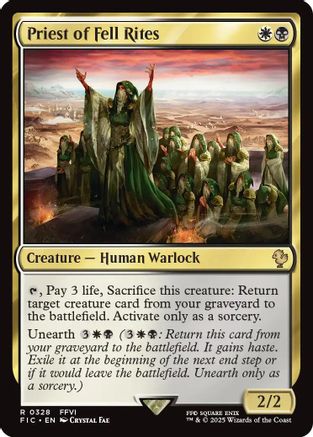 Priest of Fell Rites (FIC-328)