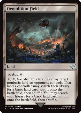 Demolition Field (FIC-385)