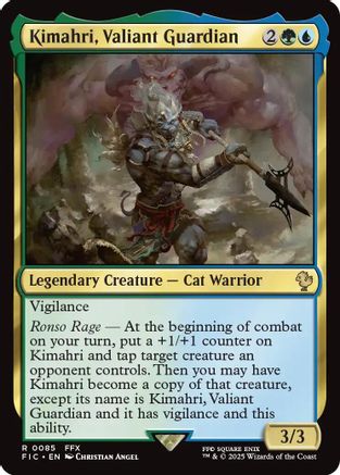 Kimahri, Valiant Guardian (FIC-085)