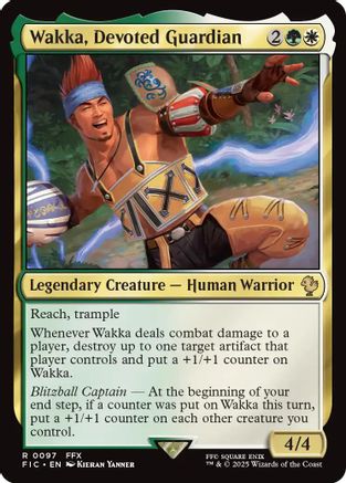 Wakka, Devoted Guardian (FIC-097)