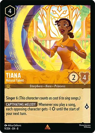 Tiana - Natural Talent (8-009) (Cold Foil)