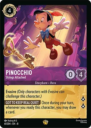 Pinocchio - Strings Attached (8-061) (Cold Foil)