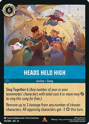 Heads Held High (8-175) (Cold Foil)