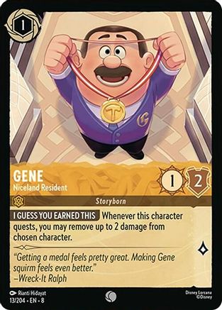 Gene - Niceland Resident (8-013) (Cold Foil)