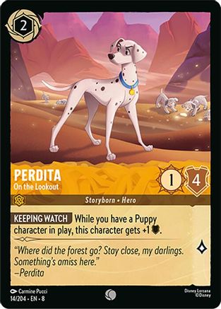 Perdita - On the Lookout (8-014) (Cold Foil)