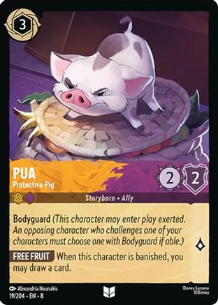 Pua - Protective Pig (8-019) (Cold Foil)