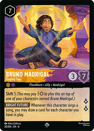 Bruno Madrigal - Singing Seer (8-020) (Cold Foil)