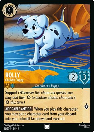 Rolly - Chubby Puppy (8-026) (Cold Foil)