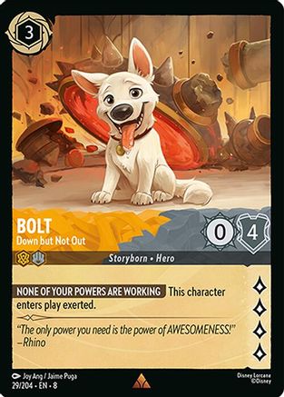 Bolt - Down but Not Out (8-029) (Cold Foil)