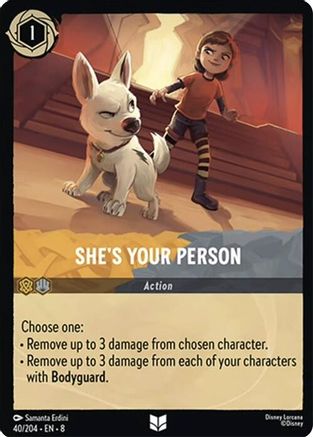 She's Your Person (8-040)