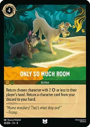 Only So Much Room (8-041) (Cold Foil)