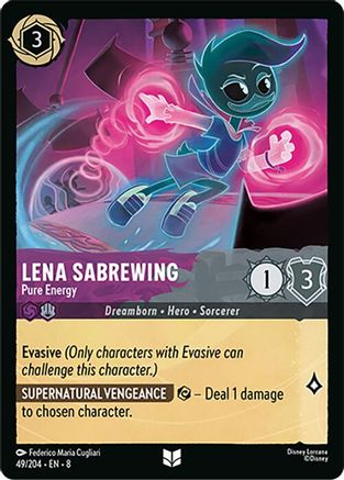 Lena Sabrewing -- Pure Energy (8-049) (Cold Foil)