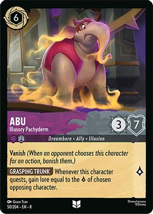 Abu - Illusory Pachyderm (8-050) (Cold Foil)