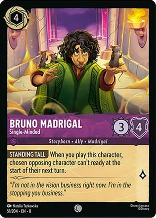 Bruno Madrigal - Single-Minded (8-051) (Cold Foil)