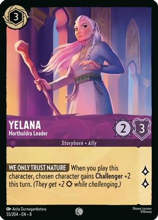 Yelana - Northuldra Leader (8-055) (Cold Foil)
