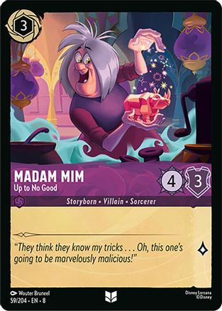 Madam Mim - Up to No Good (8-059) (Cold Foil)