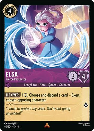 Elsa - Fierce Protector (8-060) (Cold Foil)