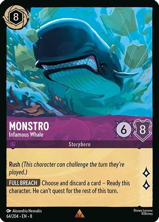 Monstro - Infamous Whale (8-064)