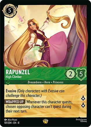 Rapunzel - High Climber (8-101) (Cold Foil)