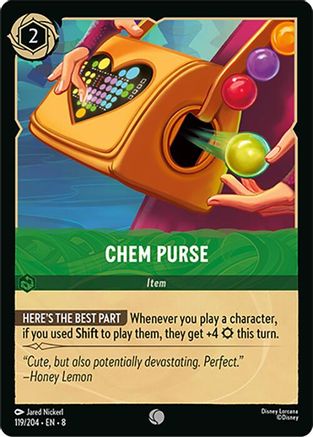 Chem Purse (8-119) (Cold Foil)