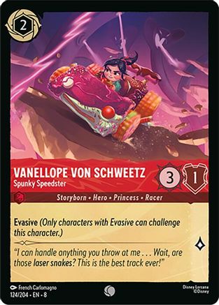 Vanellope Von Schweetz - Spunky Speedster (8-124) (Cold Foil)