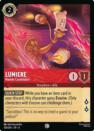 Lumiere - Nimble Candelabra (8-128)