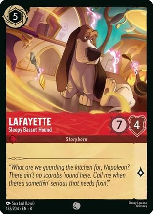 Lafayette - Sleepy Basset Hound (8-132) (Cold Foil)