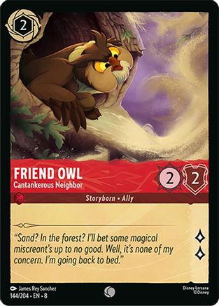 Friend Owl - Cantankerous Neighbor (8-144)
