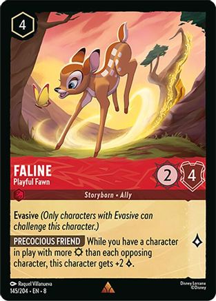 Faline - Playful Fawn (8-145) (Cold Foil)