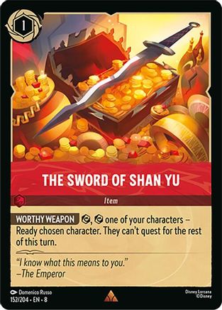The Sword of Shan Yu (8-152) (Cold Foil)
