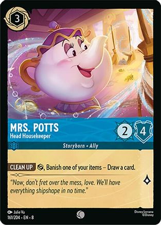 Mrs.Potts - Head Housekeeper (8-161) (Cold Foil)