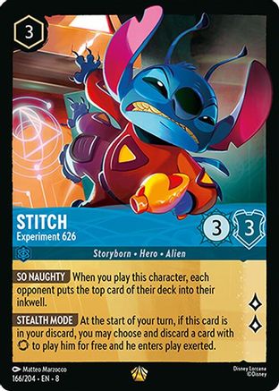 Stitch - Experiment 626 (8-166) (Cold Foil)