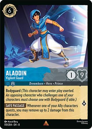 Aladdin - Vigilant Guard (8-170) (Cold Foil)