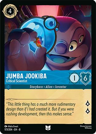 Jumba Jookiba - Critical Scientist (8-173) (Cold Foil)