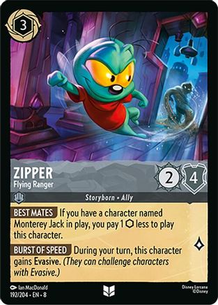 Zipper - Flying Ranger (8-192) (Cold Foil)