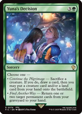 Yuna's Decision (FIC-074)