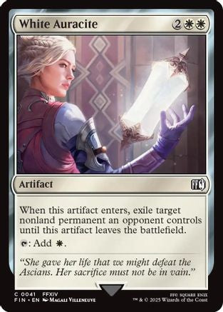 White Auracite (FIN-041)