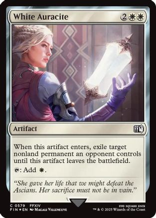 White Auracite (FIN-578) (Surge Foil)