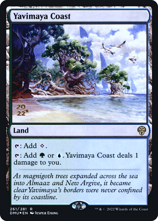 Yavimaya Coast (PRE-261S) (Foil)