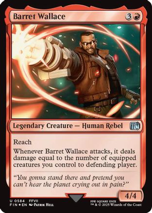Barret Wallace (FIN-584) (Surge Foil)