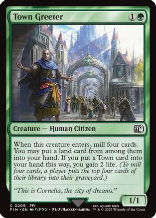 Town Greeter (FIN-209) (Foil)